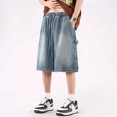 Y2k Denim Oversize Jort